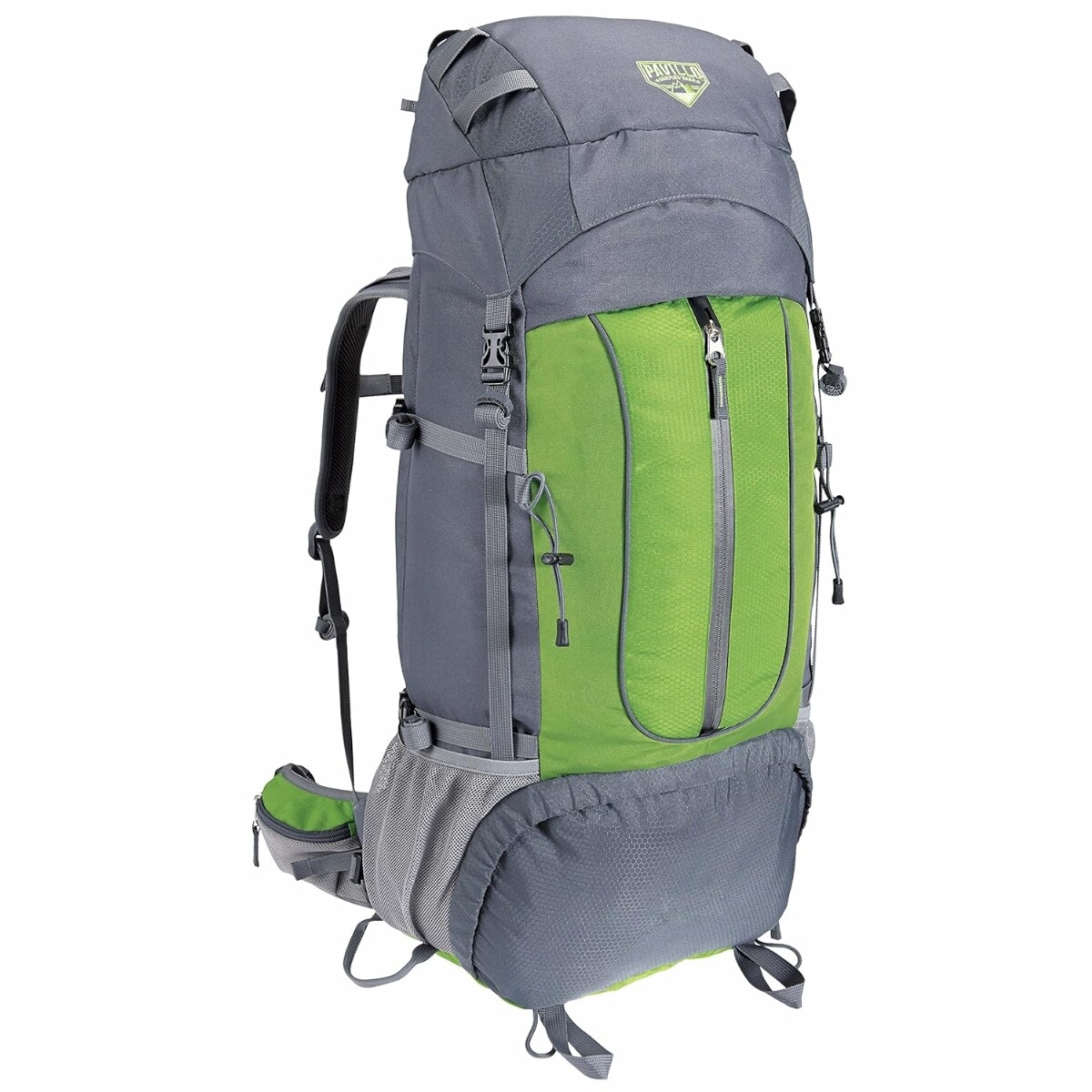 Mochila de trekking FlexAir 65 litros PAVILLO - Verde 