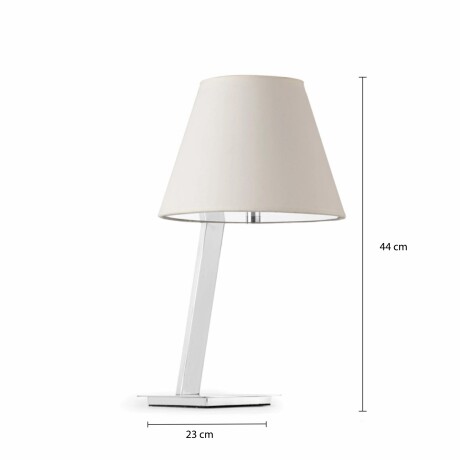 ARTEFACTO DECORATIVO DE MESA<br /> VASCA Luminaria De Mesa Vasca Blanca