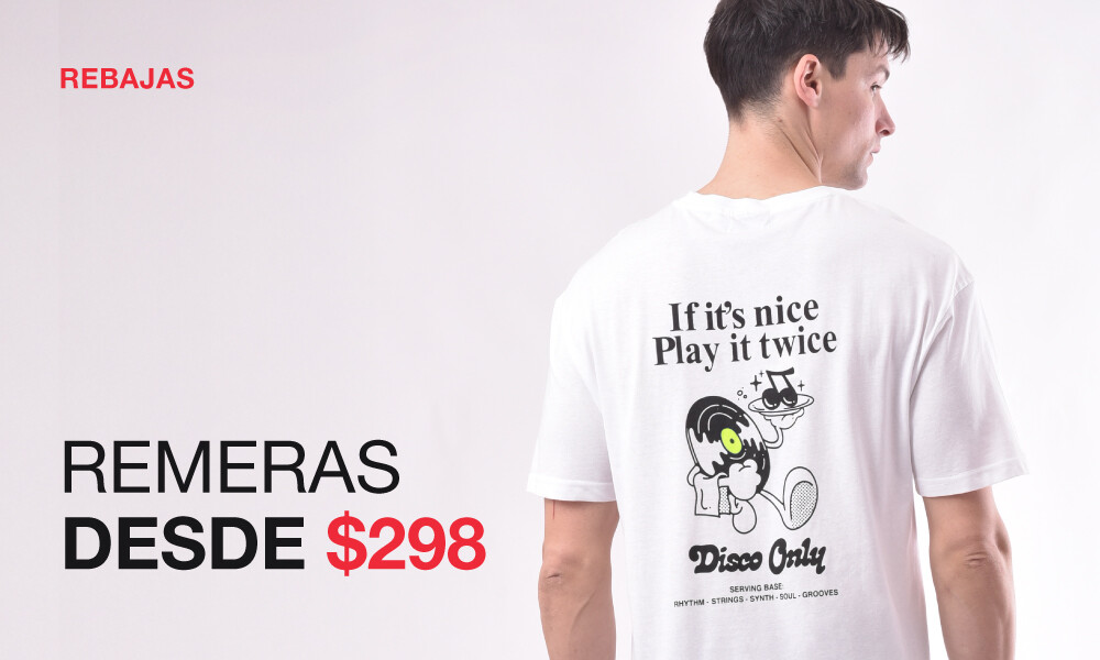 REMERAS REBAJAS