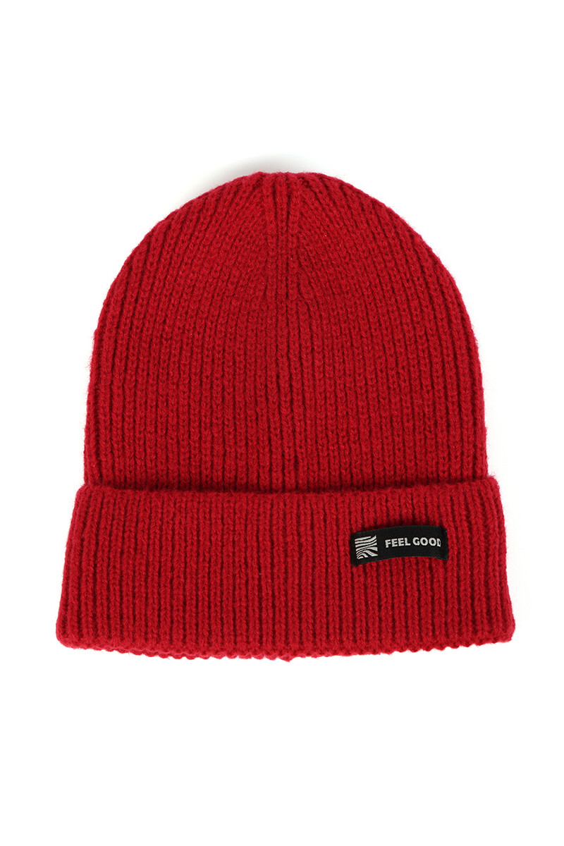 Gorro tejido Rio Rojo