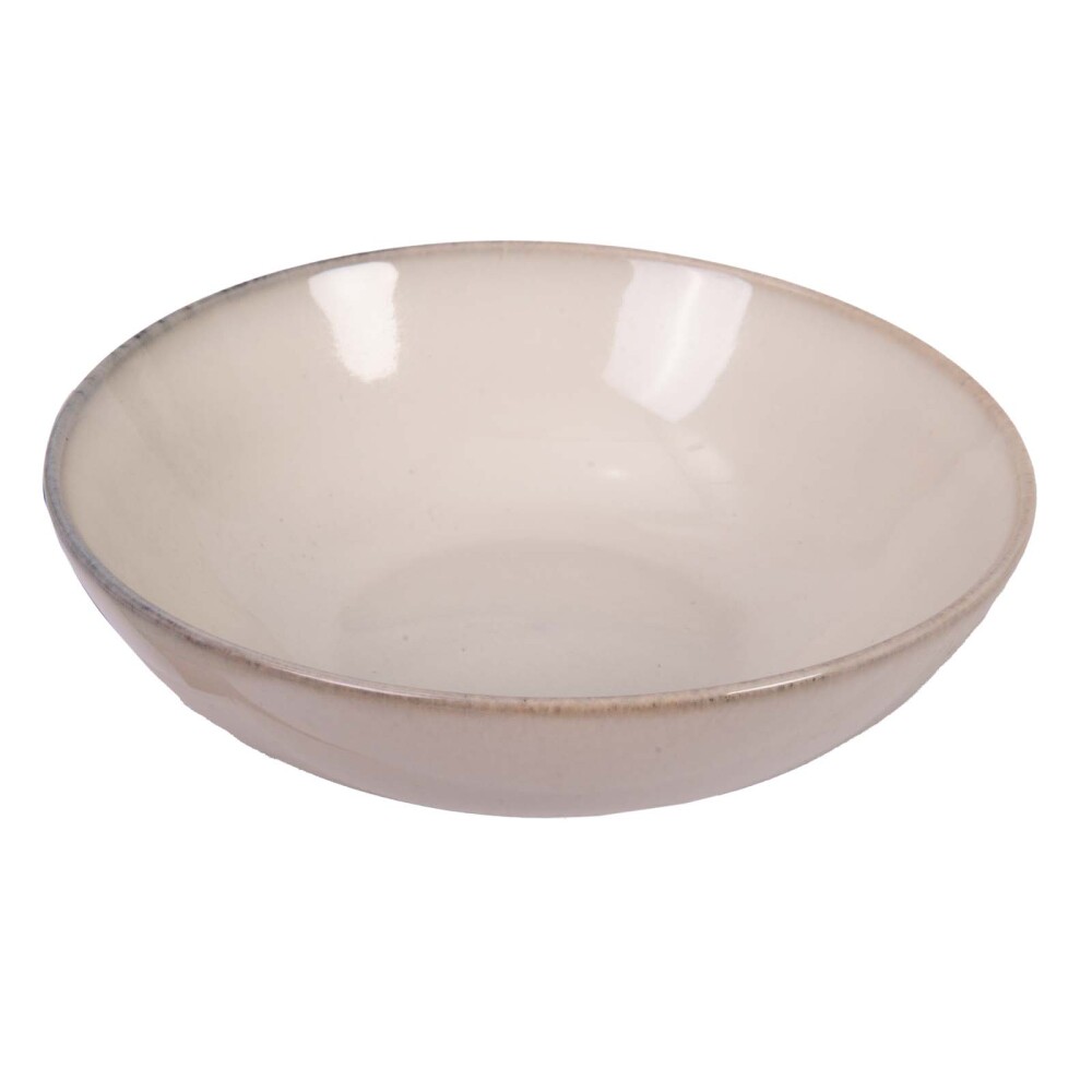 BOWL 19 CM HUDSON NATURAL/BEIGE CERÁMICA TM-23ST612070