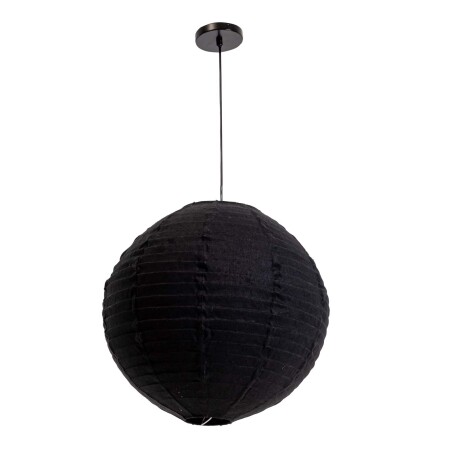 LAMPARA DE TECHO YUTE NEGRO 174C
