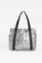 Totebag metalizada PLATEADO