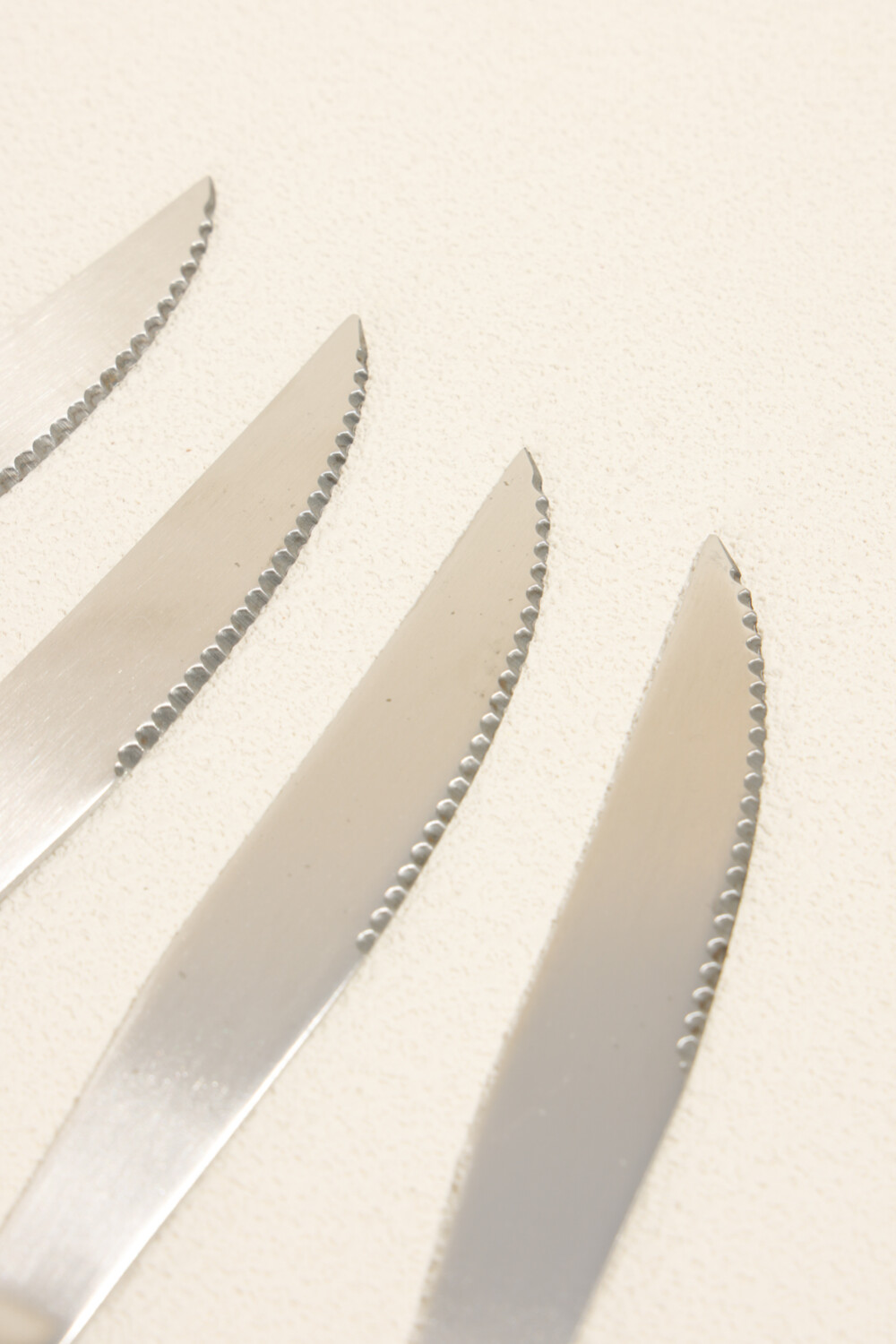 Cuchillo Olivo Set 4 Un. Plateado Color Unico