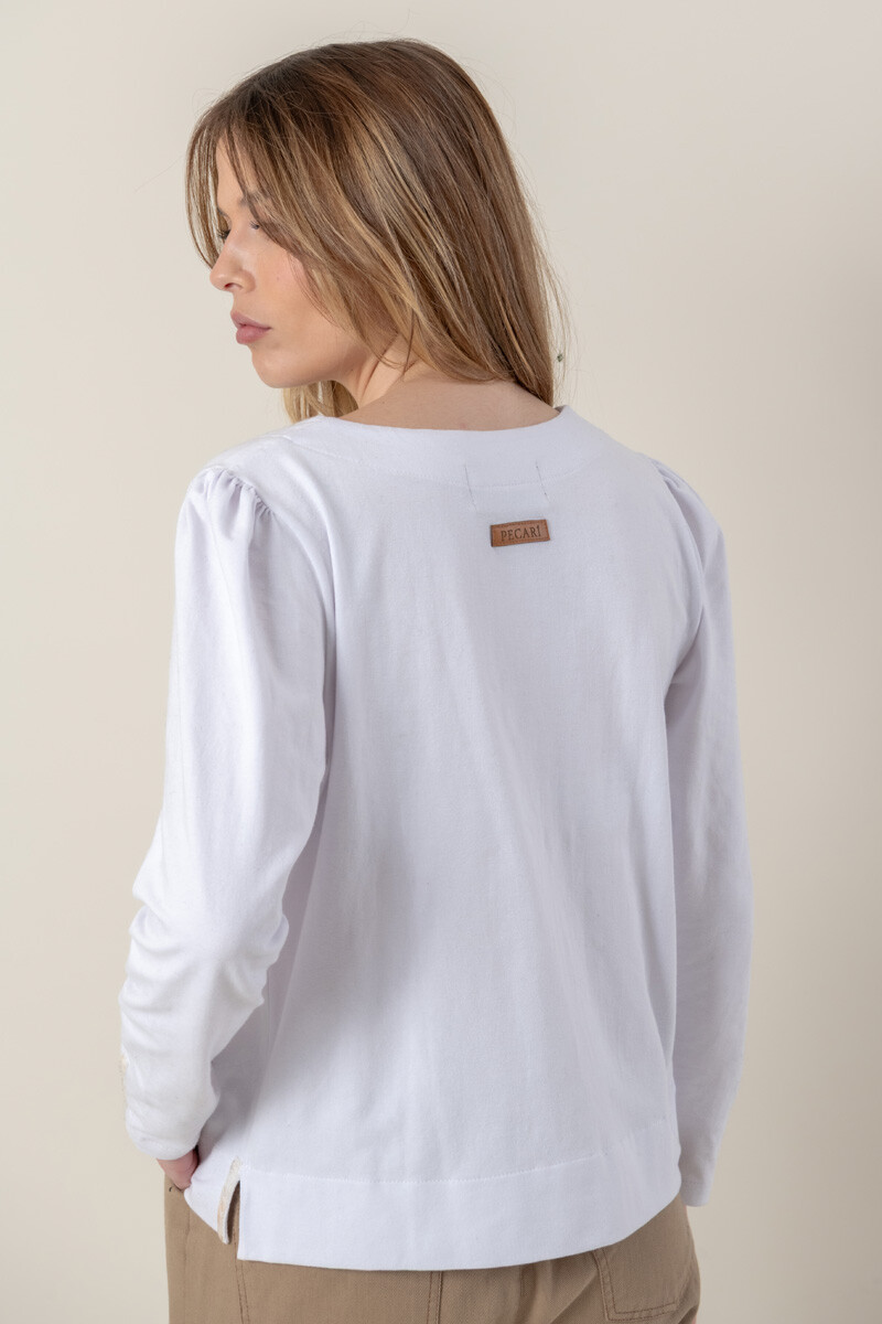 Remera soft Blanca