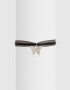 Chokers Con Mariposas Choker Cinta Con Mariposa - Plateado