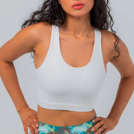 Top Ztek Roxie de Mujer blanco
