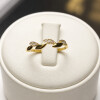 Anillo Olivo de Oro Amarillo 18k con Brillantes Anillo Olivo de Oro Amarillo 18k con Brillantes