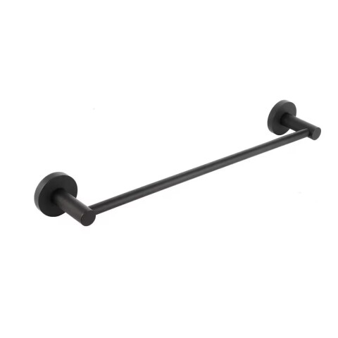 Toallero barra negro mate Milano Dmc Toallero Barra Negro Mate Milano Dmc