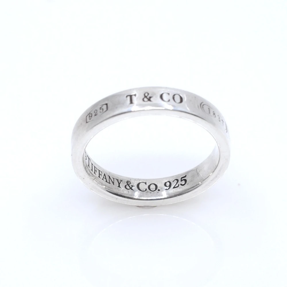 Anillo En Plata 925 Tiffany& Company, Medida Chica N° 11 Anillo En Plata 925 Tiffany& Company, Medida Chica N° 11