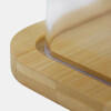 MANTEQUERA C/BASE BAMBU 19.3X12.5X7CM Unica