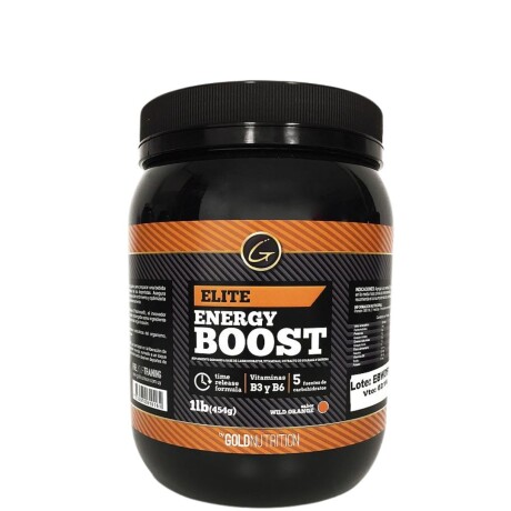 Elite Energy Boost 1lb Gold Nutrition Wild Orange