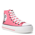 Championes Infantiles DC Wonder Woman Rosa - Negro