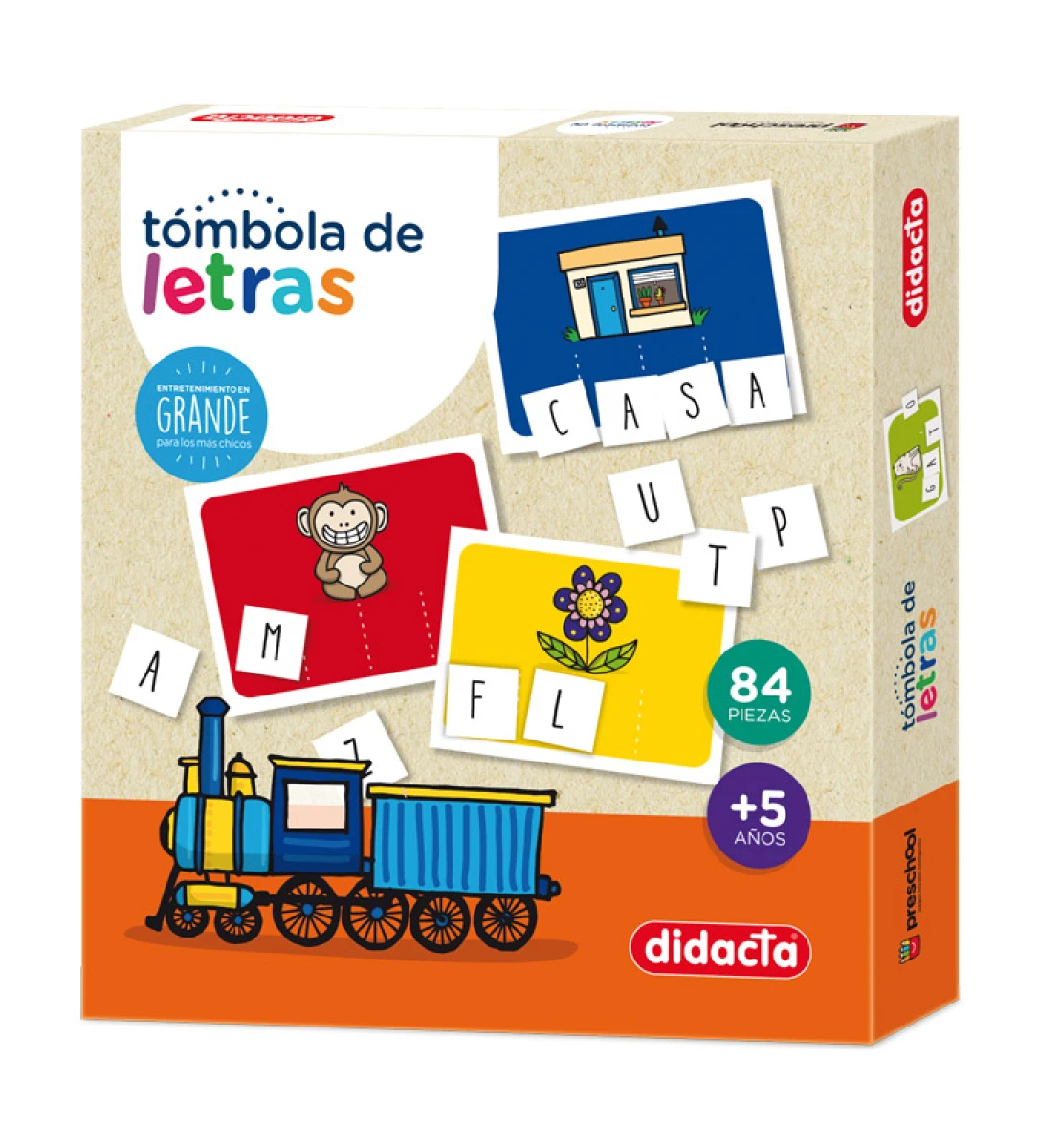 Juego Educativo Tómbola de Letras Didacta 