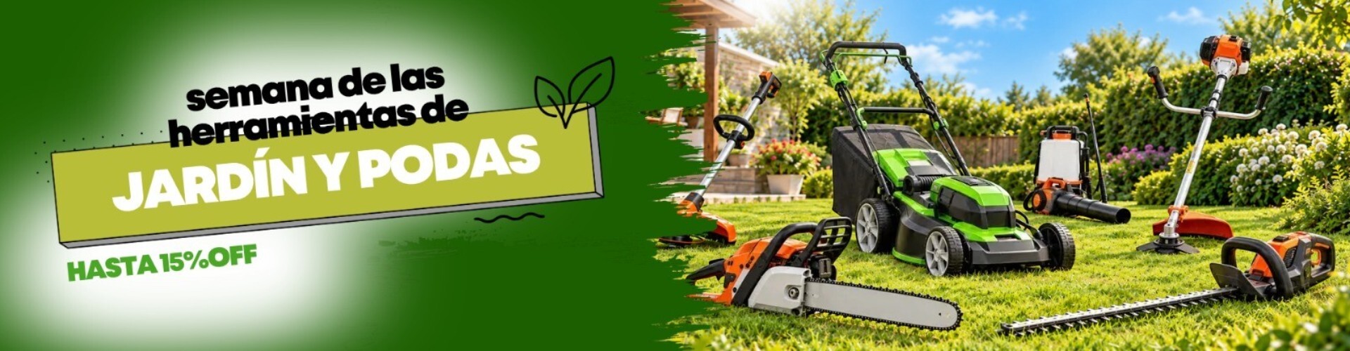 Herramientas de Jardin y Podas