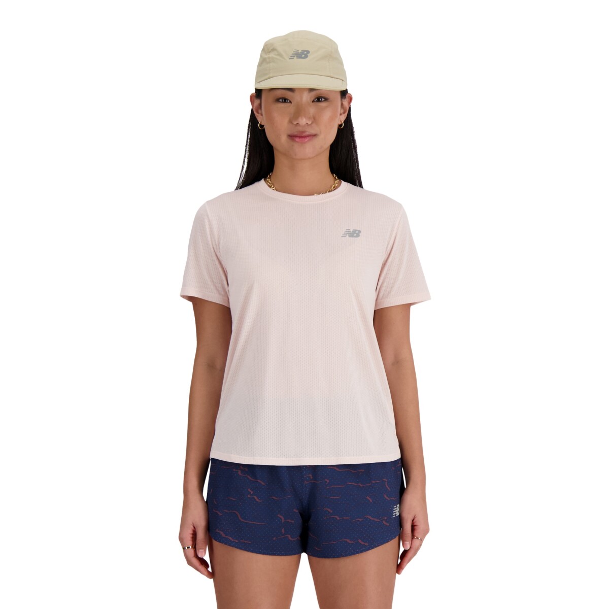 Remera New Balance de Dama - WT41253QPH - PINK 