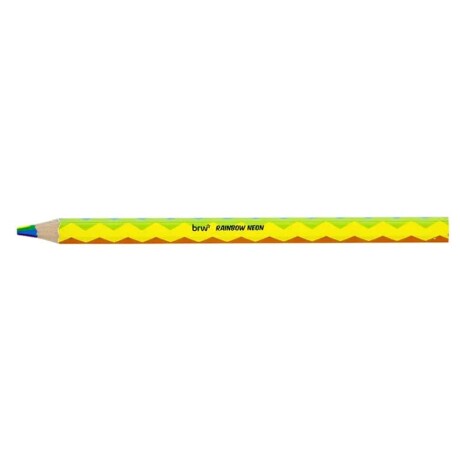 Lápiz Brw Rainbow Arco Iris Colores Neon
