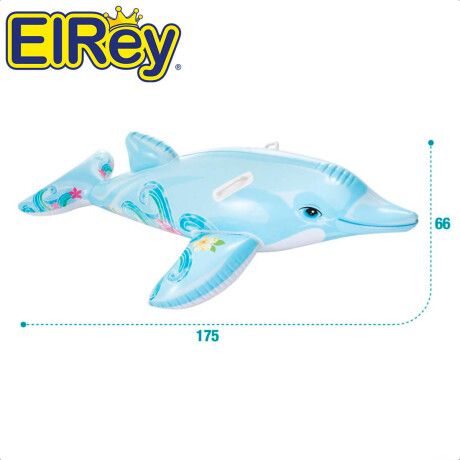 Delfín Inflable Flotador Intex Para Piscina Playa Inx058535