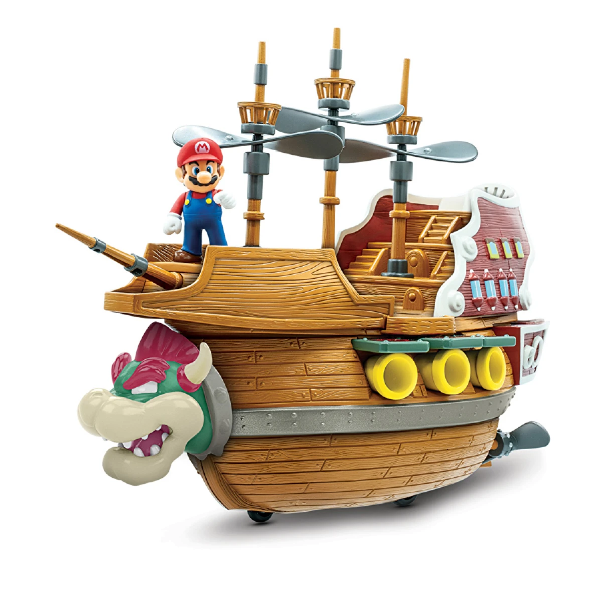 Super Mario • Deluxe Bowser Ship Playset 