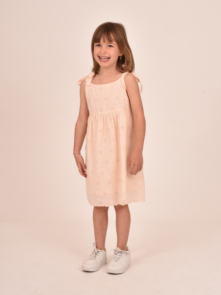 VESTIDO BRODERIE CORAL