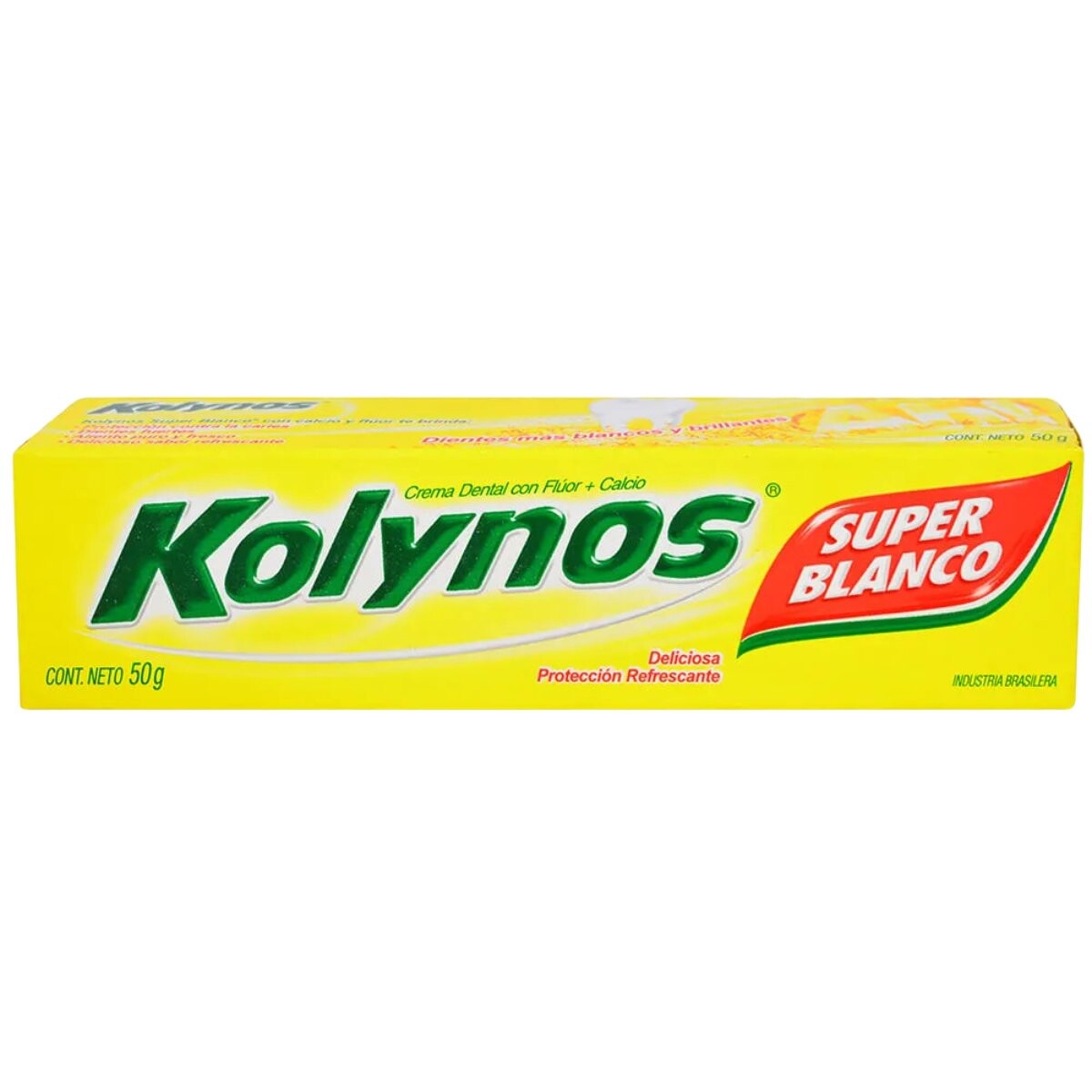 Crema dental Kolynos super blanco 50g 