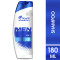 Head & Shoulders Shampoo 180 ml 3 En 1 For Men