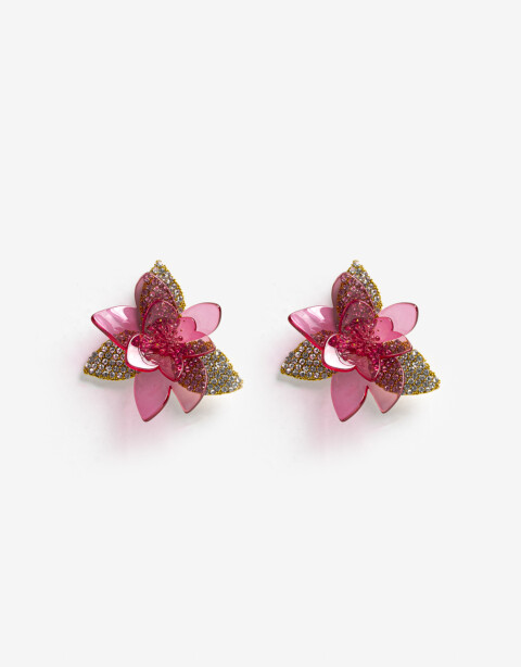 Aros Pasantes Color Aros Pasantes, Dia De La Primavera - Fucsia Medio