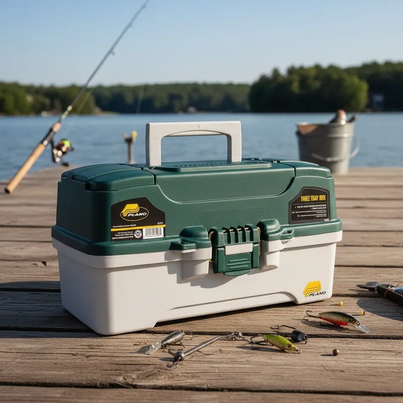 Caja de Pesca Multiusos Plano Guide Series – Tres Bandejas con Gran Capacidad Caja de Pesca Multiusos Plano Guide Series – Tres Bandejas con Gran Capacidad