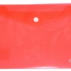 SOBRE CENTRUM TAMAÑO A5 DE PLASTICO CON BOTON COLOR ROJO