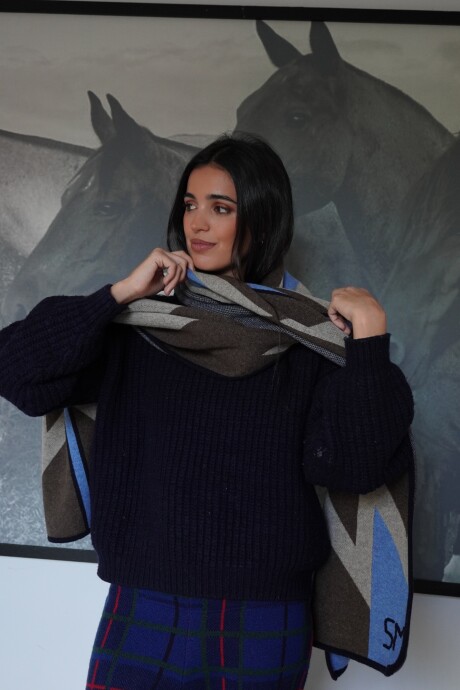 Navajo Scarf Gris