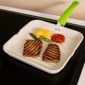 SARTEN PLANCHA ASADOR CUORI FOLLIA 26CM VERDE