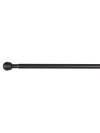 Barra cortina BALL 120-210cm negro Barra cortina BALL 120-210cm negro