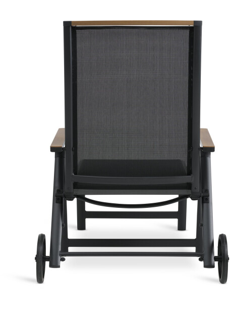 Reposera BREDSTEN A79xL187 negro Reposera BREDSTEN A79xL187 negro
