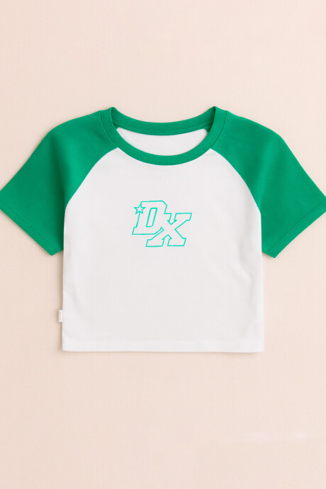 T-SHIRT FAY DIXIE Verde