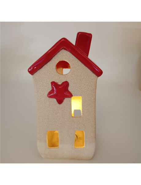 CASA DECORATIVA 8*7*15.6CM CERAMICA CASA DECORATIVA 8*7*15.6CM CERAMICA