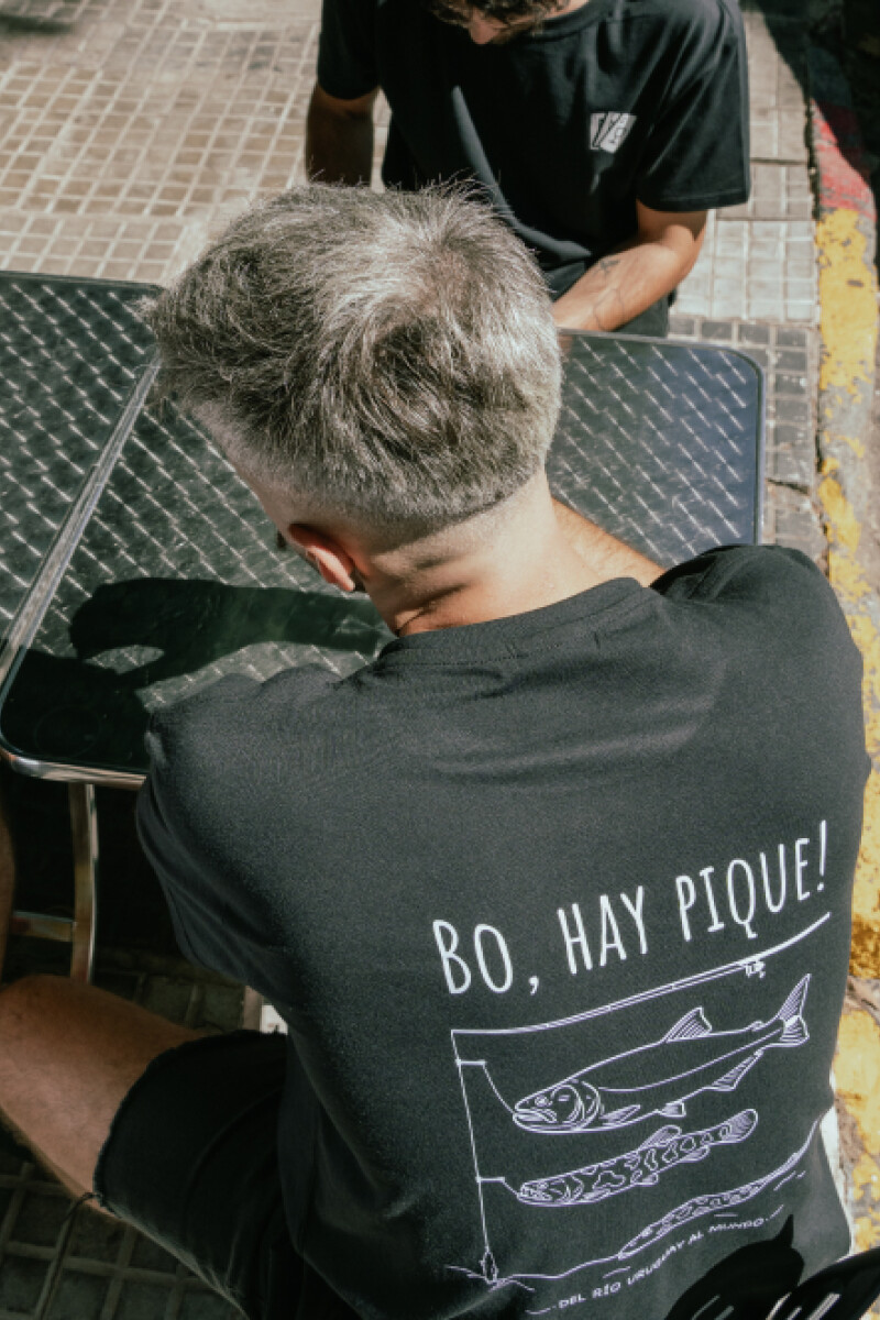 Camiseta Hay Pique Brixton Negra