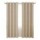 Set x2 Cortina Blackout 140x230 Cm Living Dormitorio Gris Arena Claro