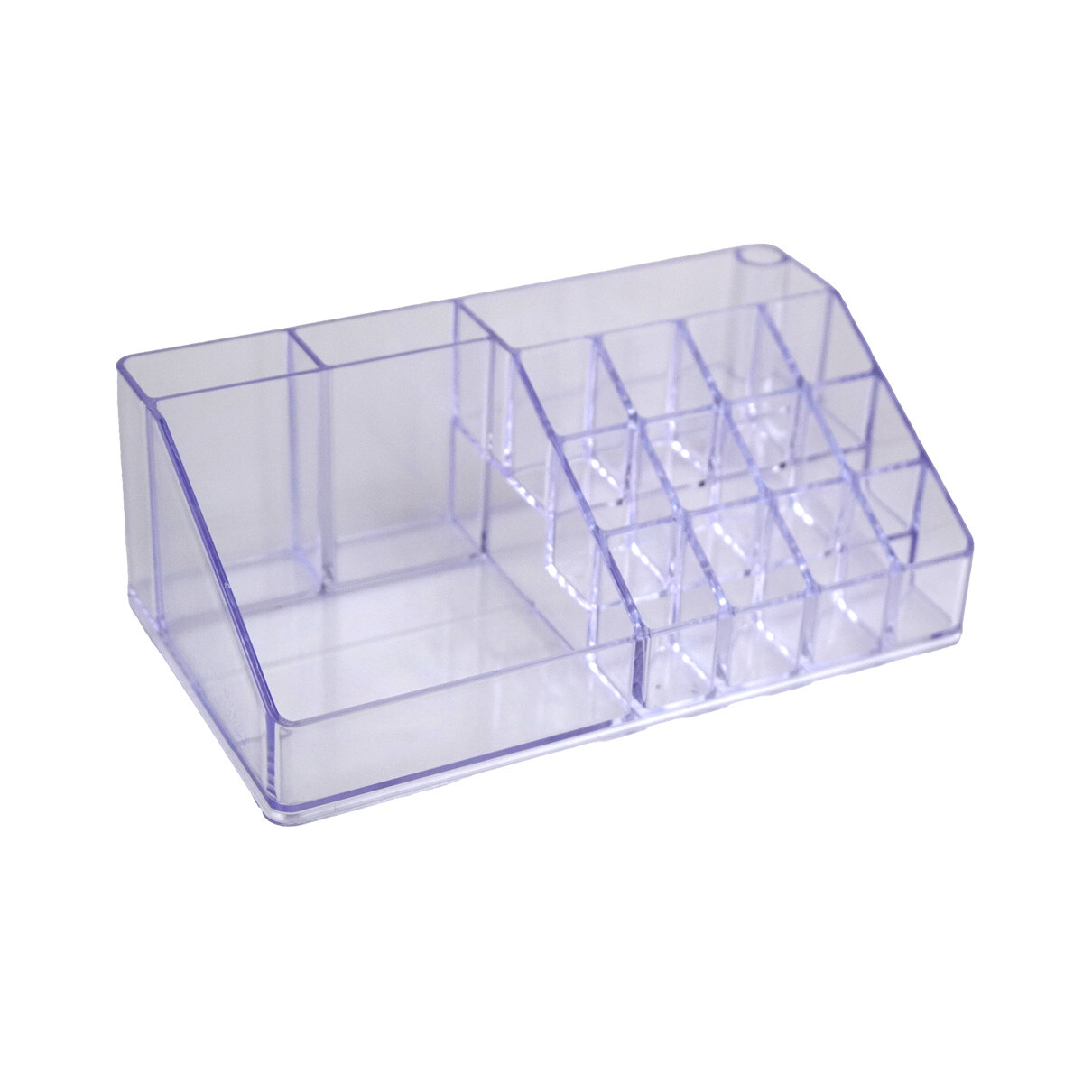 ORGANIZADOR DE COSMETICOS ACRILICO TRANSP 