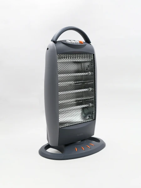 ESTUFA ELECTRICA CON PROTECCION CONTRA VUELCO GRIS OSCURO