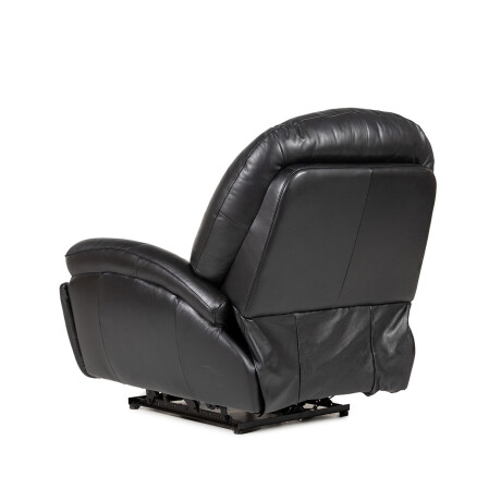 Butaca Cozy (Reclinable eléctrica) - Cuero Básico 450 (Negro)