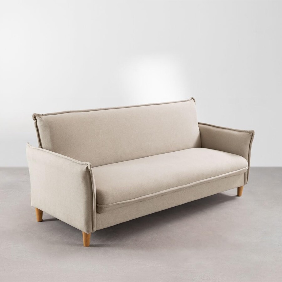 Sillón Cama Lauren c/Baúl Beige