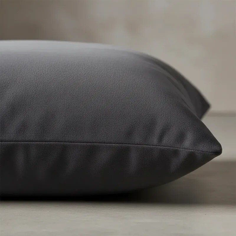 Almohadón de tela easy clean gris oscuro - 40 x 40cms Almohadón de tela easy clean gris oscuro - 40 x 40cms