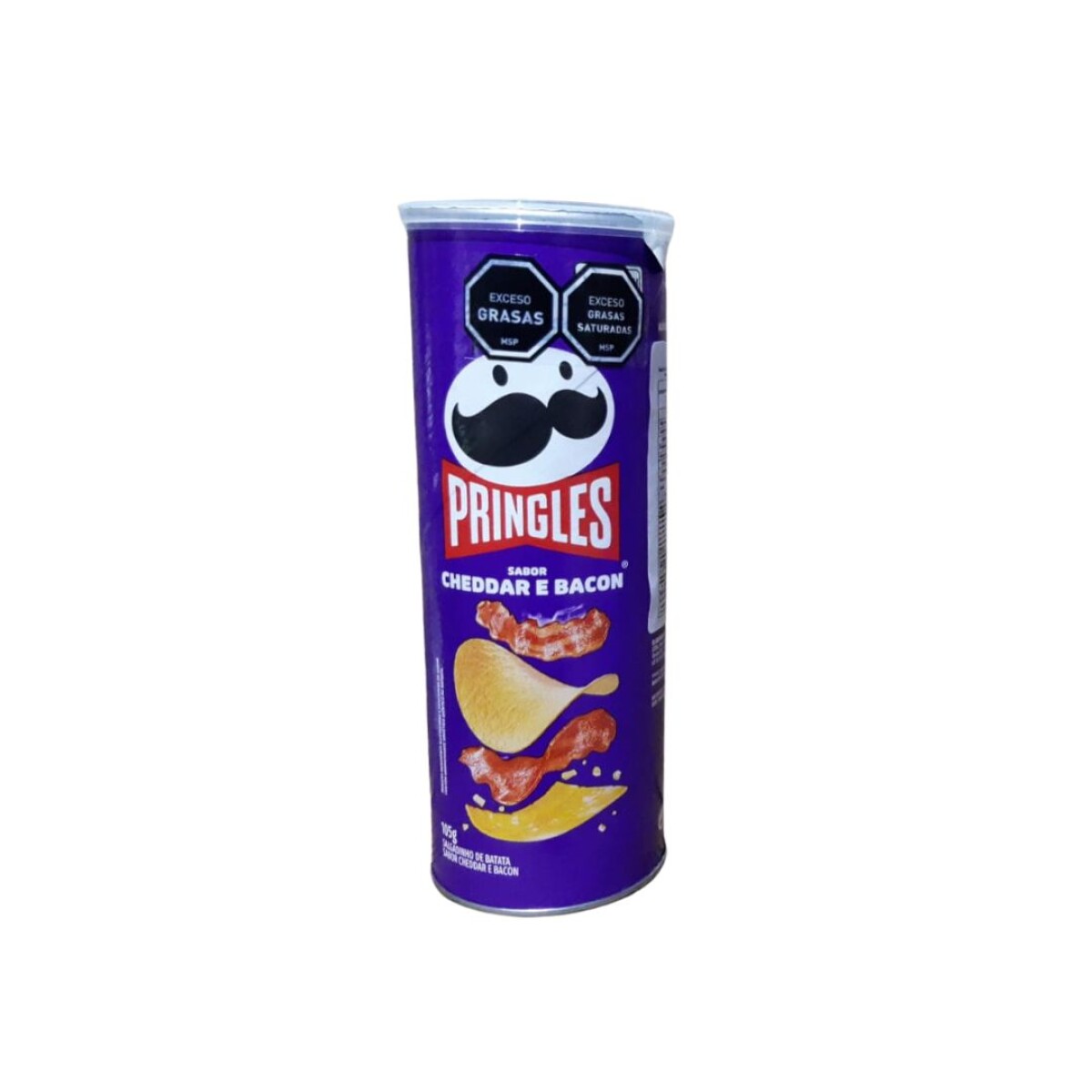 PAPAS PRINGLES TUBO GRANDE QUESO Y PANCETA 109GRS 