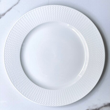 Plato Cerámica Blanco Ø27cm Plato Cerámica Blanco Ø27cm