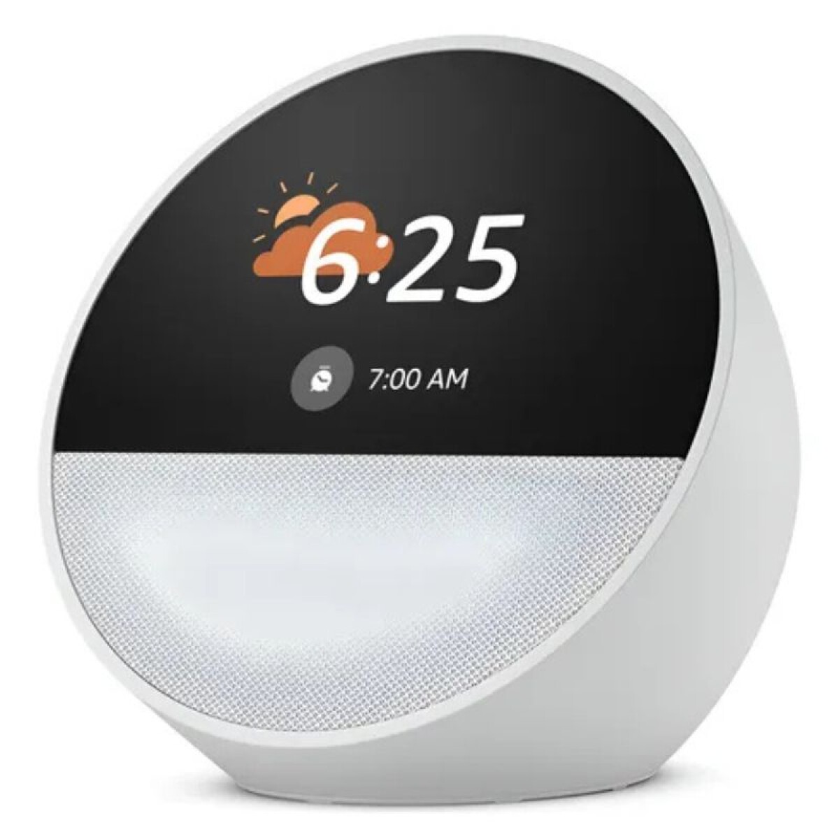 Parlante Amazon Echo Spot Alexa 2024 - White 