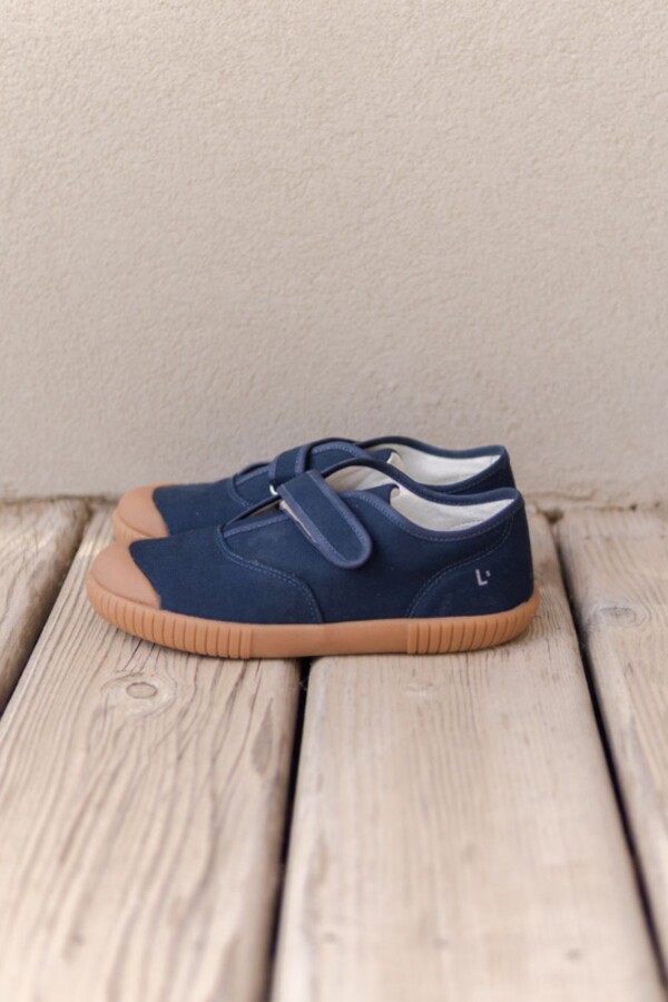 Zapatilla Bento velcro Azul
