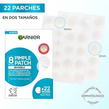 Parches Invisibles para Acné Garnier Pimple Patch 22 Parches Parches Invisibles para Acné Garnier Pimple Patch 22 Parches
