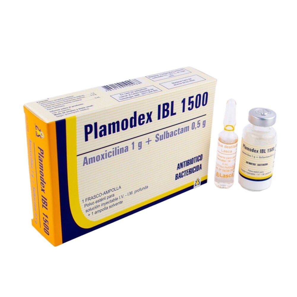 PLAMODEX IBL 1500 FCO. AMP. X 1 DOSIS única