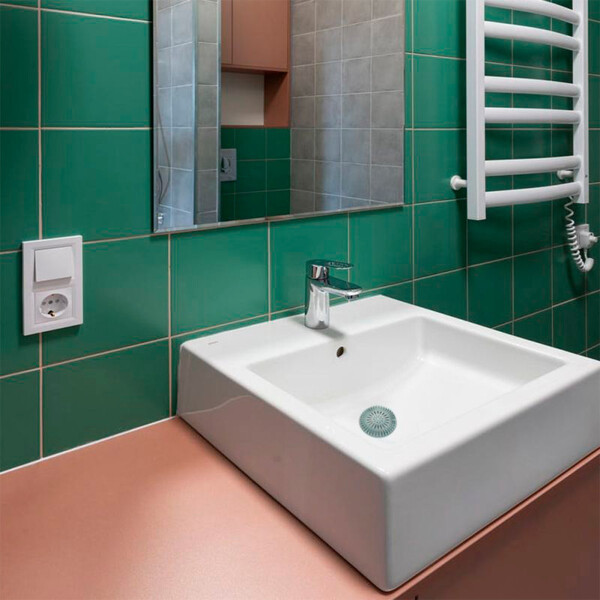 Filtro Silicona Drenaje Rejilla Baño Cocina Patio Premium Variante color GRIS