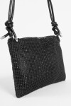 Cartera fiesta nudo negro